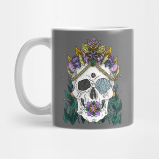 Mermaid Queen, Royal Dead Skull Mug